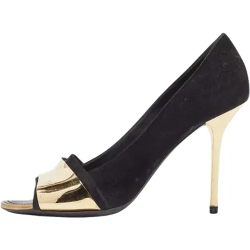 Pre-owned Suede heels , female, Sizes: 5 UK - Louis Vuitton Vintage - Modalova