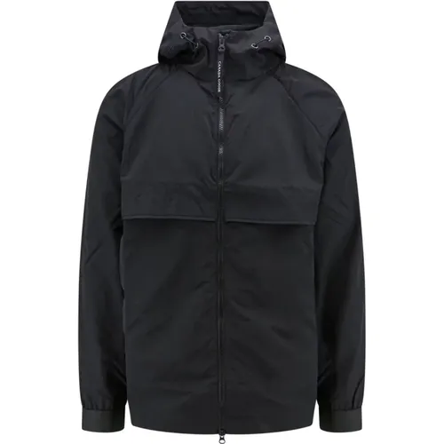 Zippered Hooded Jacket , male, Sizes: S - Canada Goose - Modalova