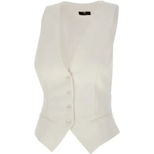Weiße Jacken für Frauen - Elisabetta Franchi - Modalova