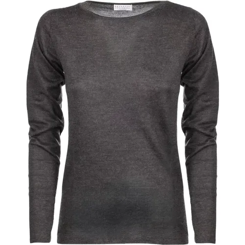 Cashmere and Silk Sweater , female, Sizes: XL - BRUNELLO CUCINELLI - Modalova