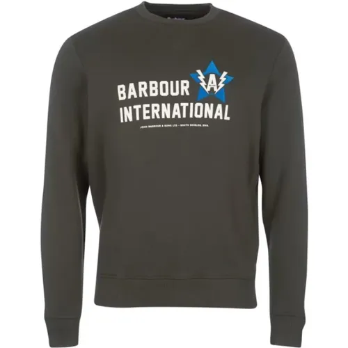 Legacy A7 Sweatshirt - Inspiriert von Motorsport , Herren, Größe: XL - Barbour - Modalova