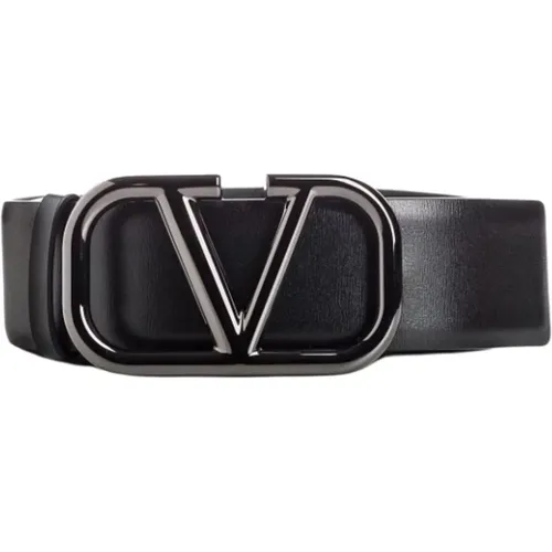 VLogo Signature Belt , female, Sizes: 75 CM, 80 CM - Valentino - Modalova