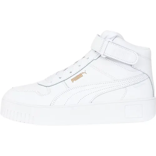 Weiße Leder High-Top Sneakers PUMA - Puma - Modalova