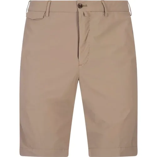 Braune Bermuda-Shorts mit Taschen , Herren, Größe: 2XL - PT Torino - Modalova