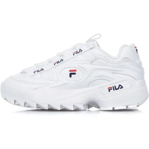 Red Low-Top Womens Sneakers , unisex, Sizes: 7 UK, 6 UK - Fila - Modalova