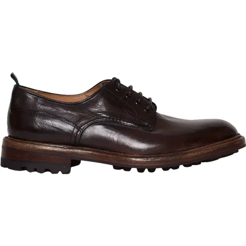 Shoe linked to derby , male, Sizes: 9 1/2 UK, 7 1/2 UK, 7 UK - Green George - Modalova