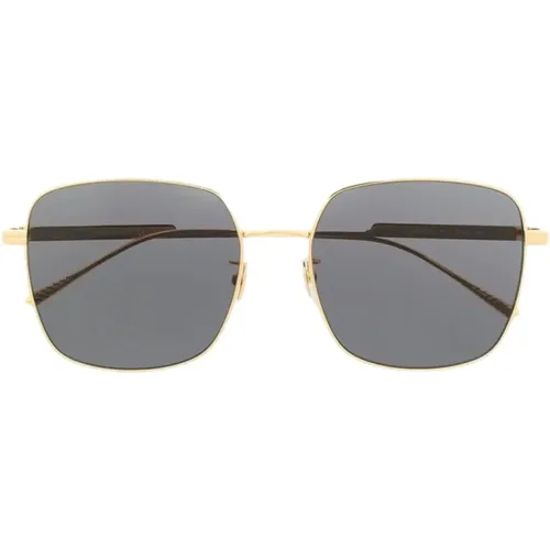 Quadratische Sonnenbrille , Damen, Größe: ONE Size - Bottega Veneta - Modalova