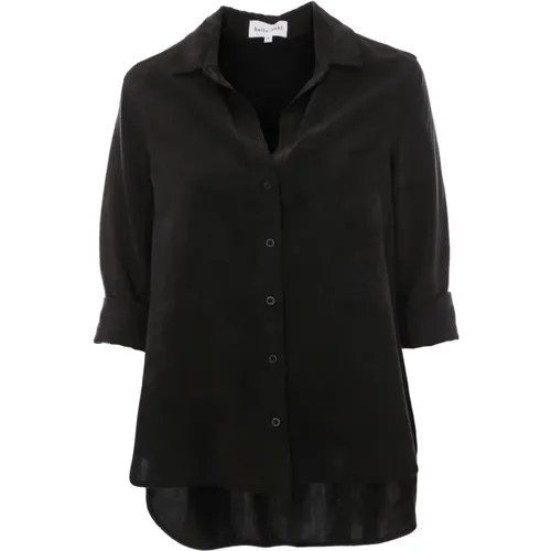 Bluse Shirt Tail Button , Damen, Größe: M - Bella Dahl - Modalova