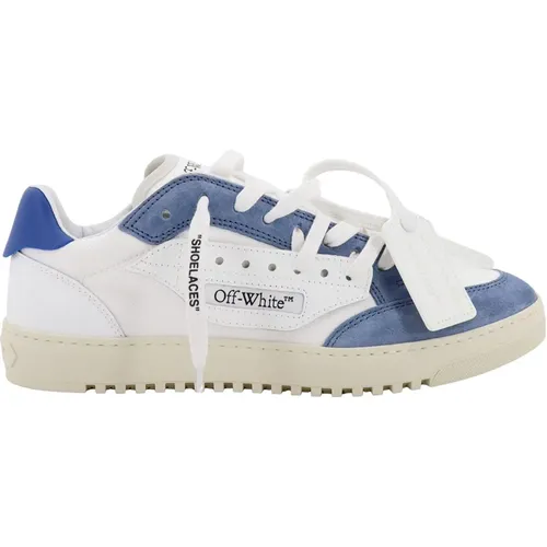 Off , Canvas and Suede Sneakers , male, Sizes: 6 UK - Off White - Modalova