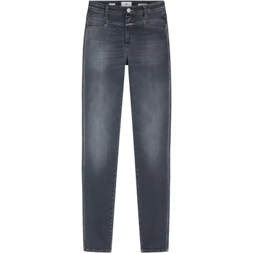 Skinny Pusher Jeans Hohe Taille X-Tasche - closed - Modalova