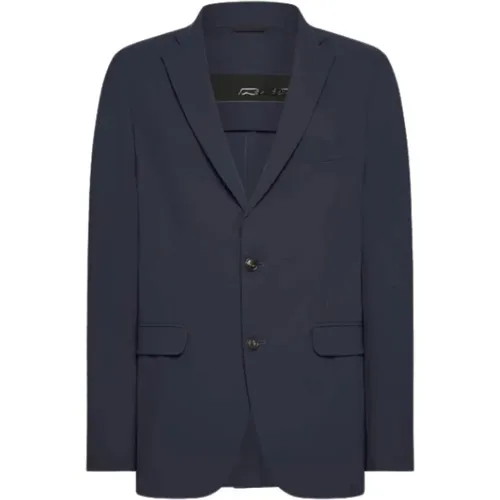 Slim Fit Rever Collar Jacket , male, Sizes: M, 2XL, 3XL, L, XL - RRD - Modalova