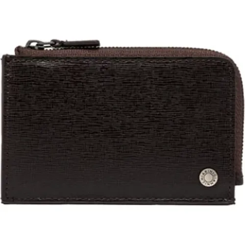 Men's Saffiano Leather Wallet , male, Sizes: ONE SIZE - Gianni Chiarini - Modalova