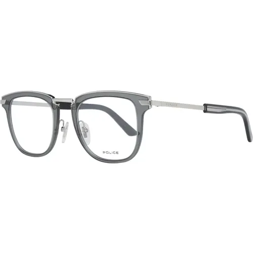 Transparente Herren Optische Brillen , Herren, Größe: ONE Size - Police - Modalova