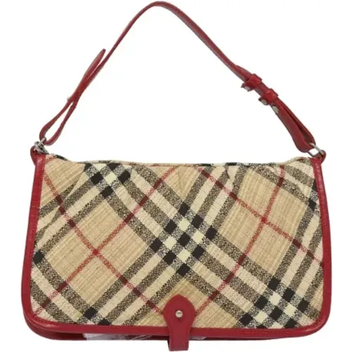 Pre-owned Canvas pouches , female, Sizes: ONE SIZE - Burberry Vintage - Modalova