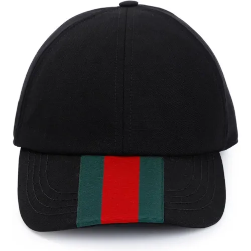 Wool Baseball Cap Aw24 , male, Sizes: S - Gucci - Modalova