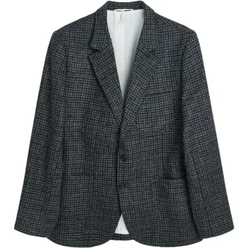 Klassischer Tweed-Blazer mit Vordertaschen - Sunflower - Modalova