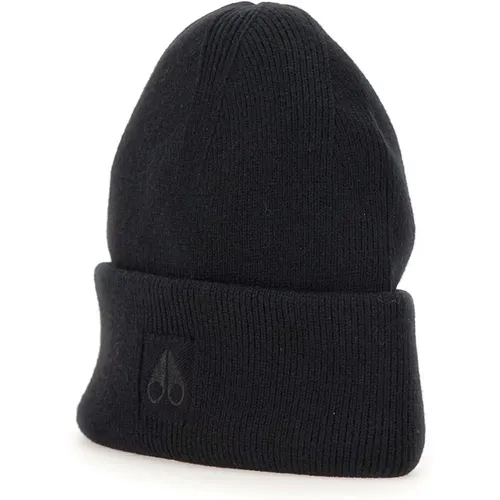 Winter Hats for Men , male, Sizes: ONE SIZE - Moose Knuckles - Modalova