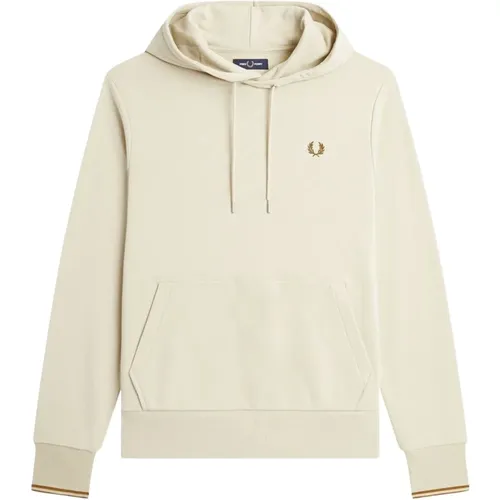 Tipped Hooded Sweatshirt , male, Sizes: XL - Fred Perry - Modalova