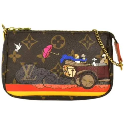 Pre-owned Canvas louis-vuitton-bags , female, Sizes: ONE SIZE - Louis Vuitton Vintage - Modalova