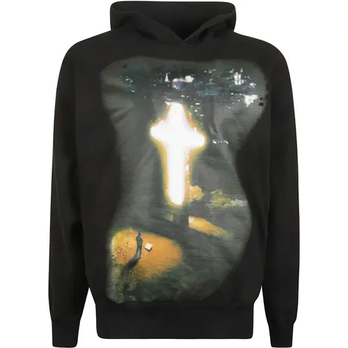 Black Sweatshirt Aw23 Men's Fashion , male, Sizes: L, XS, S, M - 1989 Studio - Modalova