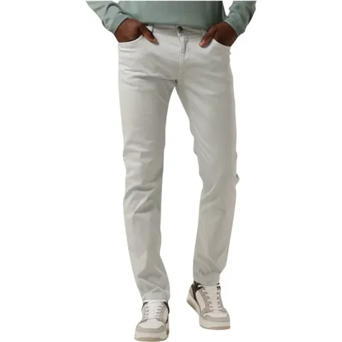 Slim Fit Jeans , Herren, Größe: W32 L32 - Alberto - Modalova