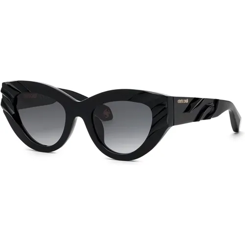 Cat-Eye Sonnenbrille , Damen, Größe: 51 MM - Roberto Cavalli - Modalova