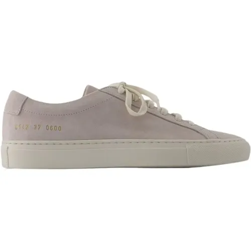 Leather Sneakers - Round Toe , female, Sizes: 4 UK - Common Projects - Modalova