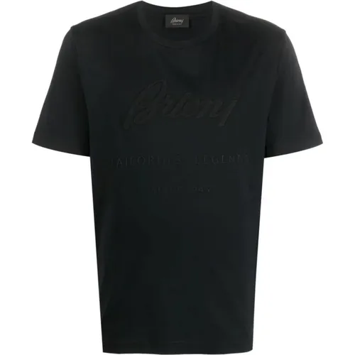 Short sleeve t-shirt , male, Sizes: L, 2XL, M - Brioni - Modalova