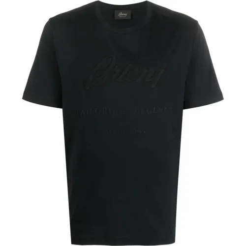 Short sleeve t-shirt , male, Sizes: L, XL, 2XL, M - Brioni - Modalova