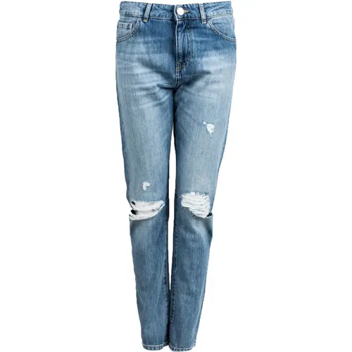 Trendige Slim-fit Jeans , Damen, Größe: W25 - pinko - Modalova