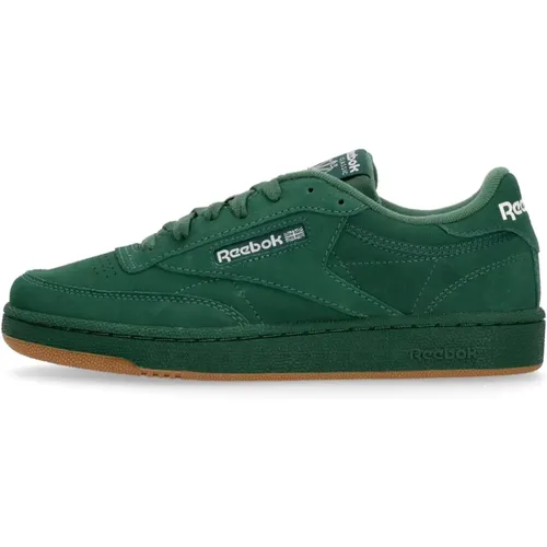 Dunkelgrüner Niedriger Sneaker mit Besticktem Logo - Reebok - Modalova