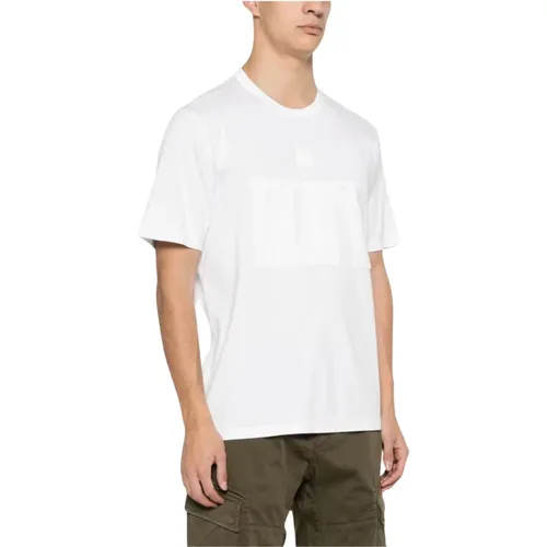 T-shirts and Polos , male, Sizes: L, XL, 2XL - C.P. Company - Modalova