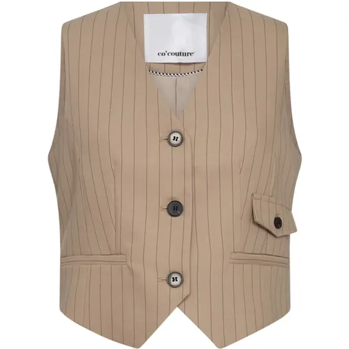 Smart Pin Vest Blazer , female, Sizes: L, S, M, XS, XL - Co'Couture - Modalova