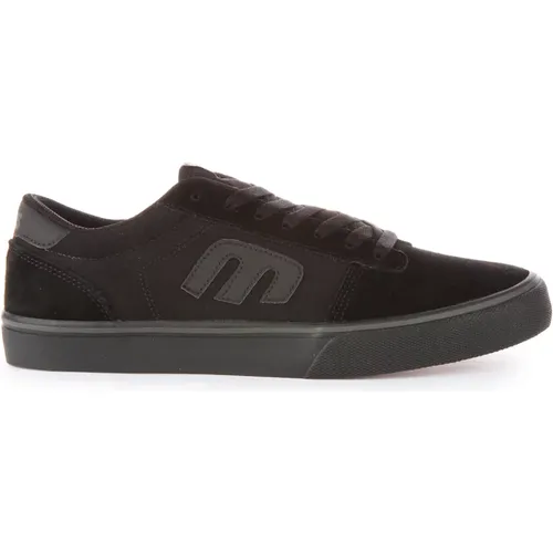 Suede Canvas Vulcanized Shoe Men , male, Sizes: 7 1/2 UK, 8 UK, 7 UK, 8 1/2 UK - Etnies - Modalova