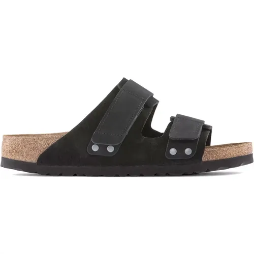 Lenb/Leve Slippers , male, Sizes: 8 UK - Birkenstock - Modalova