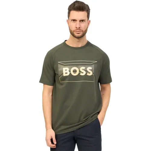 Casual T-shirt with Logo , male, Sizes: 2XL - Hugo Boss - Modalova