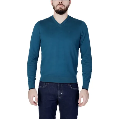 Herren Herbst/Winter Baumwolle Kaschmir Pullover - Armani Exchange - Modalova