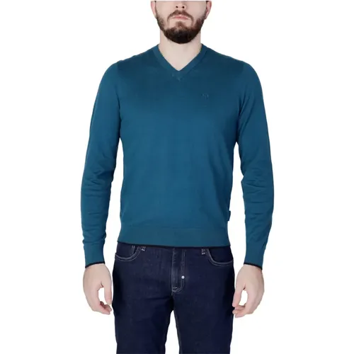 Mens Autumn/Winter Cotton Cashmere Sweater , male, Sizes: S - Armani Exchange - Modalova