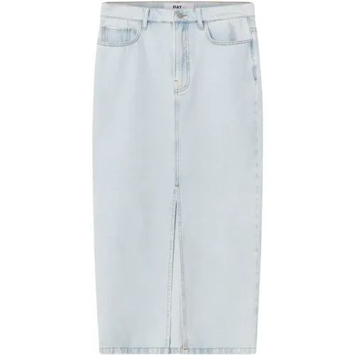 Soft Bleach Niki Denim Pencil Skirt , female, Sizes: XS - DAY Birger et Mikkelsen - Modalova