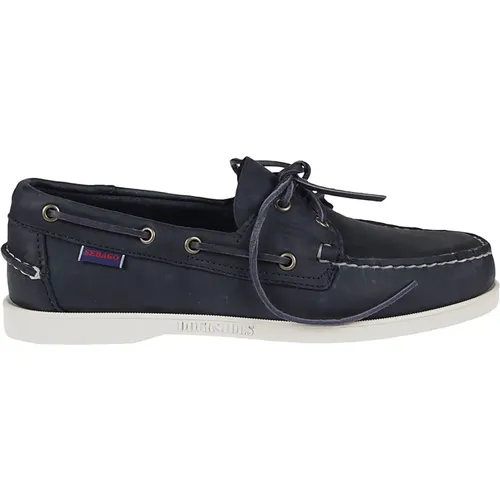 Docksides Portland Crazy Loafers , male, Sizes: 7 1/2 UK - Sebago - Modalova