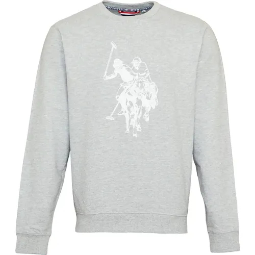 Sportlicher Sweatshirt Pullover ohne Kapuze - U.s. Polo Assn. - Modalova