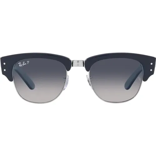 Rb0316 Mega Clubmaster Polarized Sunglasses , female, Sizes: 50 MM - Ray-Ban - Modalova