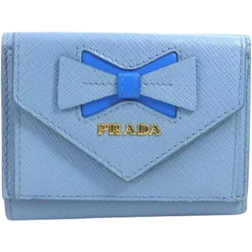 Pre-owned Leather wallets , female, Sizes: ONE SIZE - Prada Vintage - Modalova