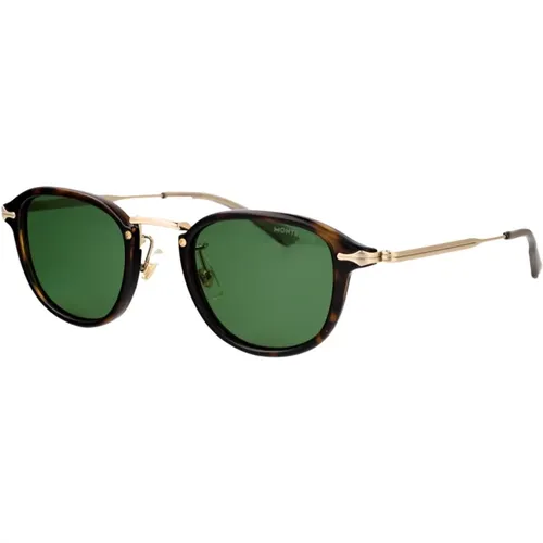 Stylish Sunglasses Mb0336S , male, Sizes: 48 MM - Montblanc - Modalova