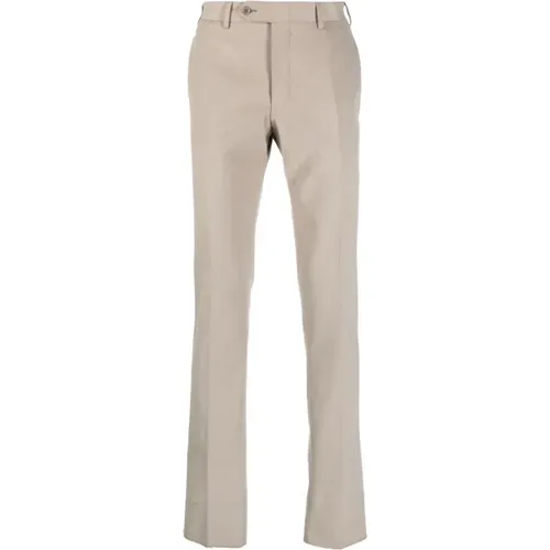 Cotton Pants with Side and Back Pockets , male, Sizes: 2XL, L, XL, 3XL - Canali - Modalova