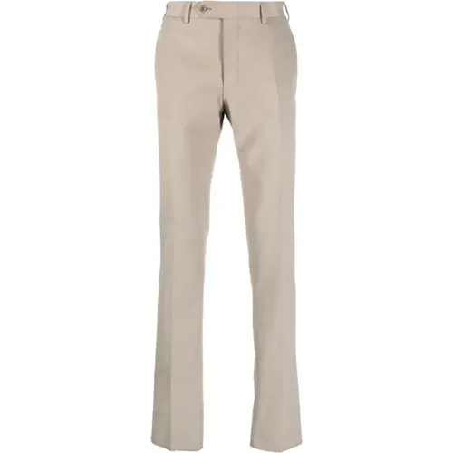 Cotton Pants with Side and Back Pockets , male, Sizes: L, XL - Canali - Modalova