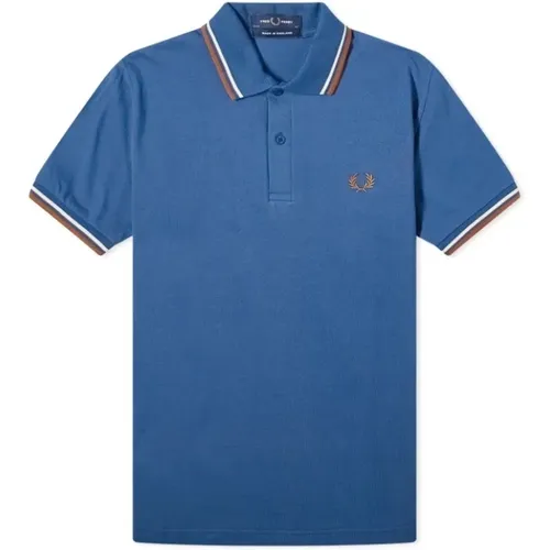 Original Twin Tipped Polo , Herren, Größe: 3XS - Fred Perry - Modalova