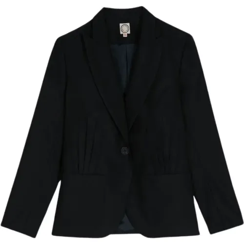 Garance navy jacket , Damen, Größe: 2XS - Ines De La Fressange Paris - Modalova