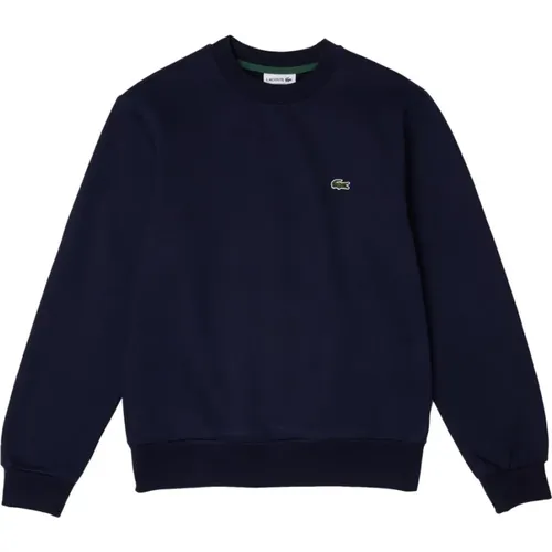 Organischer gebürsteter Baumwollpullover , Herren, Größe: 3XL - Lacoste - Modalova