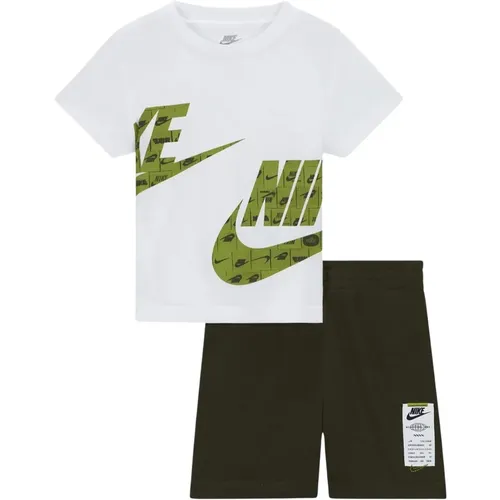 Weißes Baby-Logo-Print-Outfit Nike - Nike - Modalova